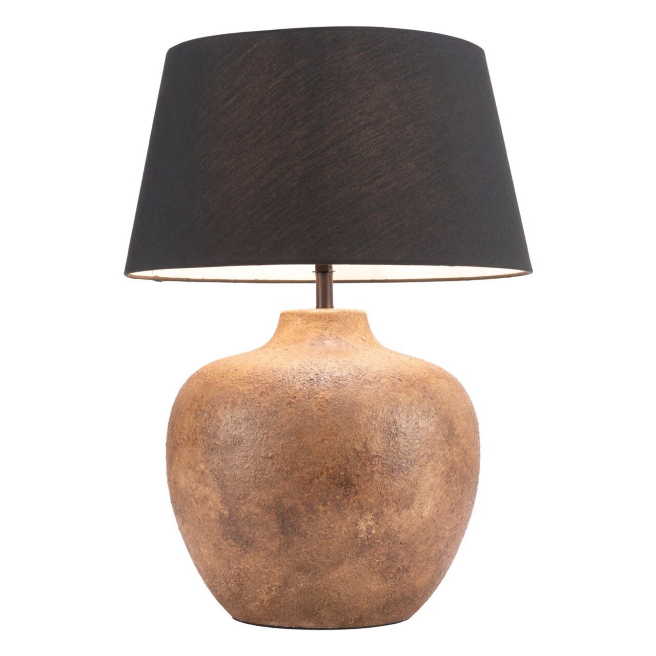 Basil Table Lamp Black Minimalist Design Warm Glow For Living Room Bedroom